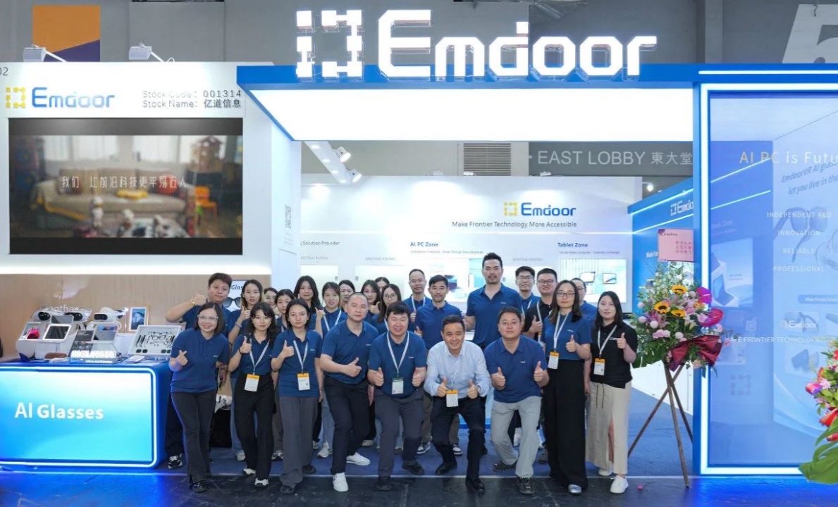 Hong Kong Electronics Fair | A Emdoor apresenta soluções completas, apresentando dispositivos industriais robustos, terminais AI e wearables XR
