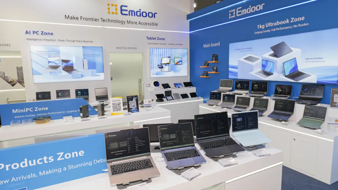 Hong Kong Electronics Show | A Emdoor revela soluções completas, terminais industriais robustos × AI × Wearables XR