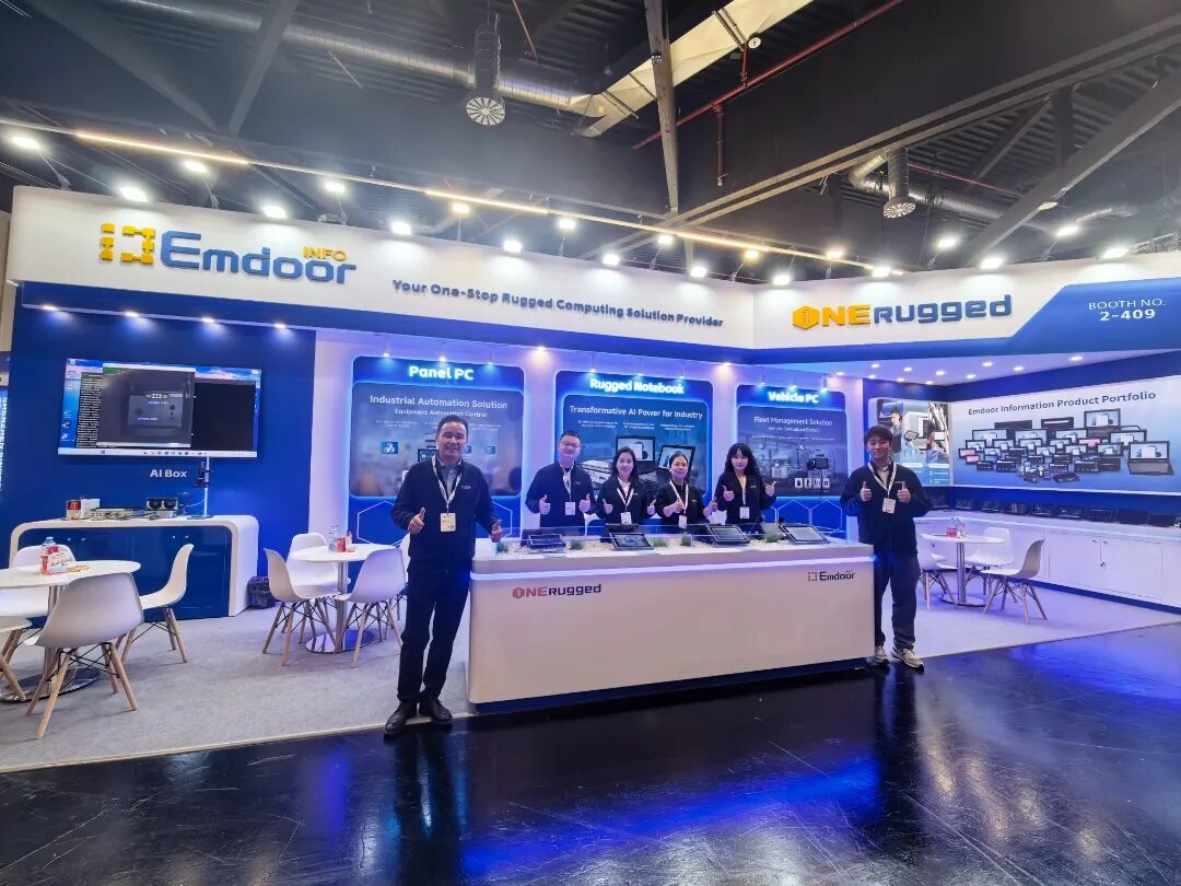 Emdoor revela PCs Robustas com IA da próxima geração no Embedded World