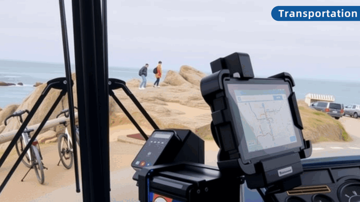 EM-Q885M Rugged Tablet Aumenta Inteligente Bus Ticketing Eficiência