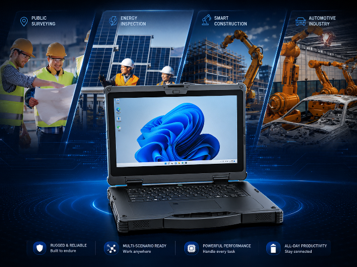 Caderno robusto integrated rugged device design