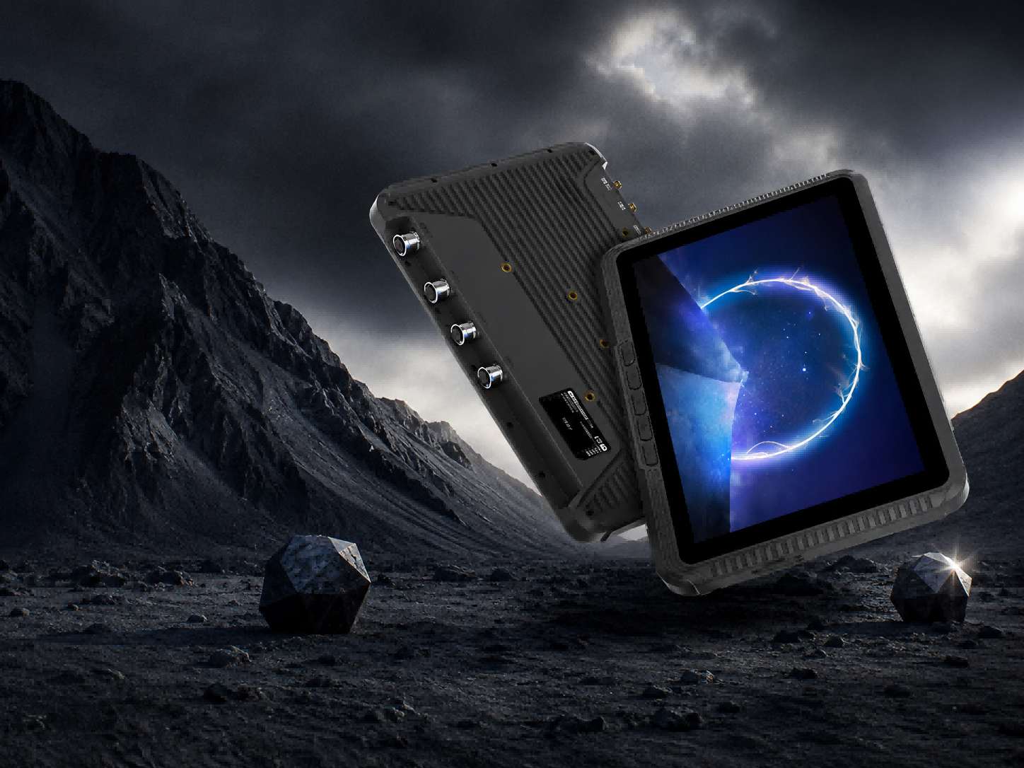 PC do veículo integrated rugged device design