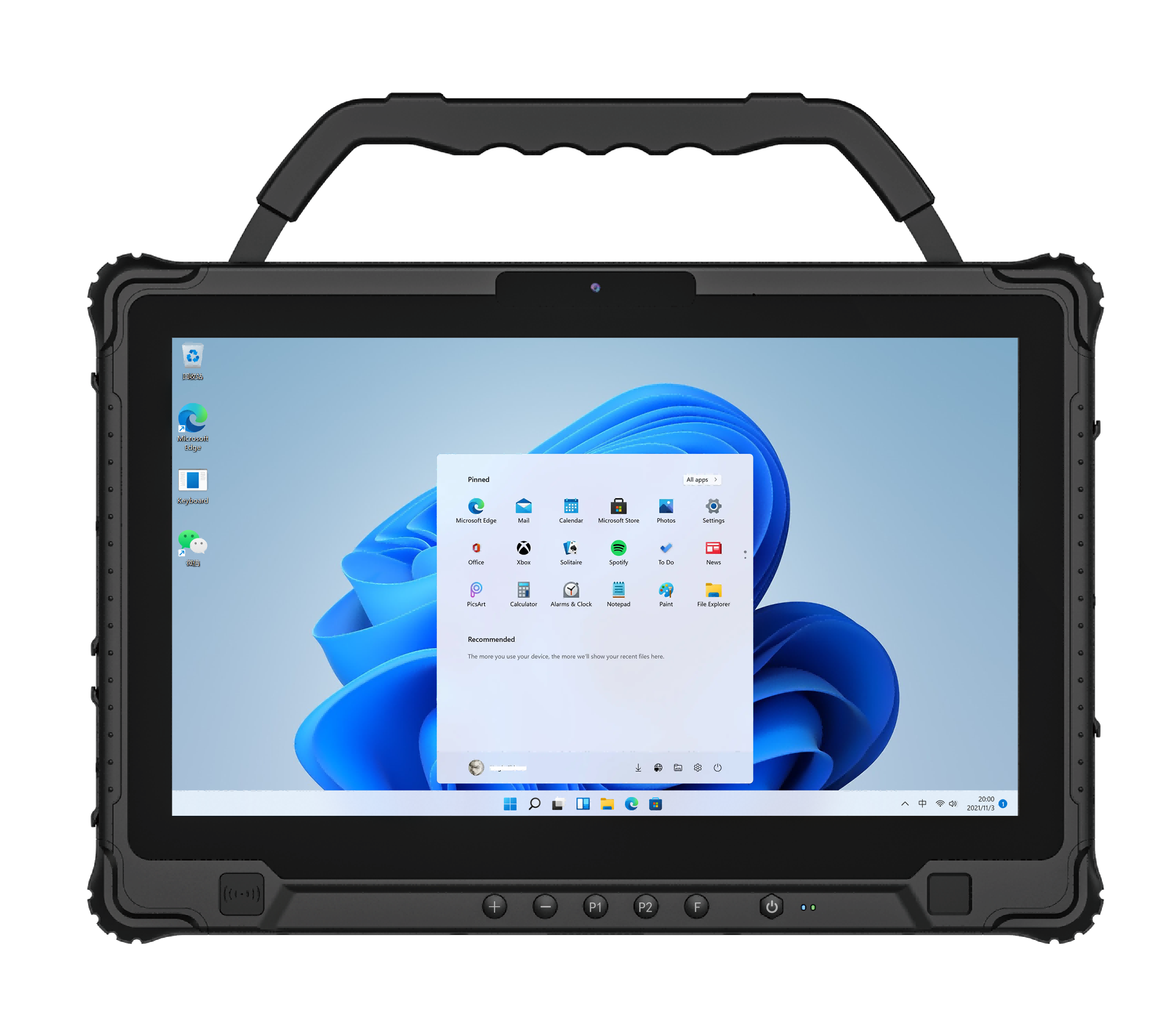 Tablet robusto