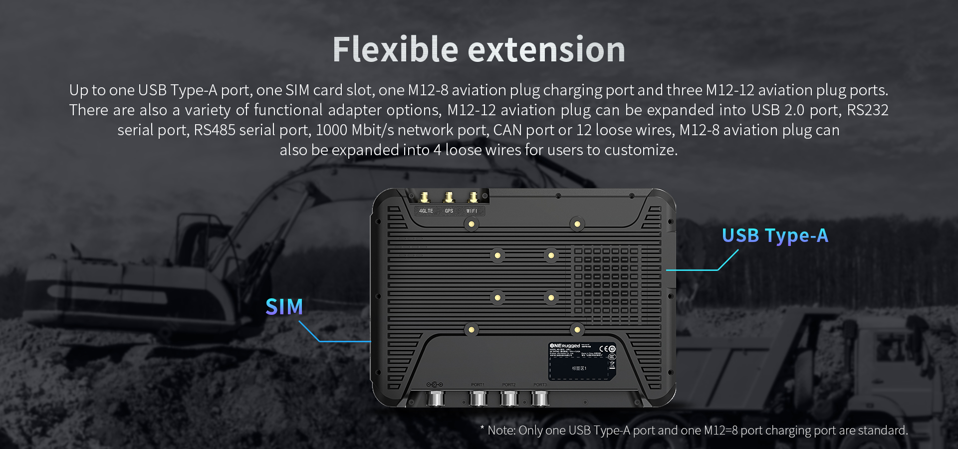 Rich I/O Ports and Vehicle Bus Connectivity Rich I/O Ports and Vehicle Bus Connectivity