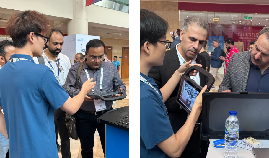 Crowds explore Emdoor rugged devices at GITEX 2025 Crowds explore Emdoor rugged devices at GITEX 2025