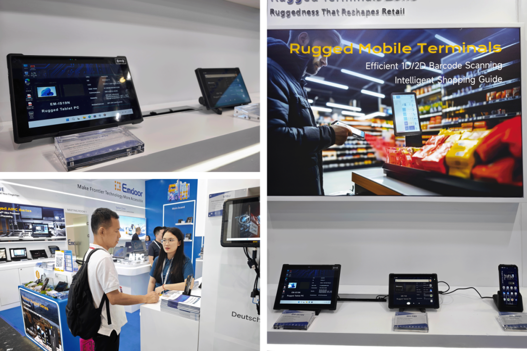 Informações do Emdoor exhibited rugged outdoor smartphones E Comprimidos with IP68 protection Informações do Emdoor exhibited rugged outdoor smartphones E Comprimidos with IP68 protection