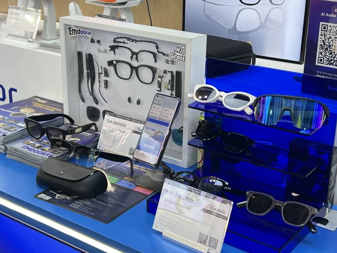 EmdoorXR presented AI glasses, Audio glasses, E spatial computing devices at Global Sources 2025 EmdoorXR presented AI glasses, Audio glasses, E spatial computing devices at Global Sources 2025