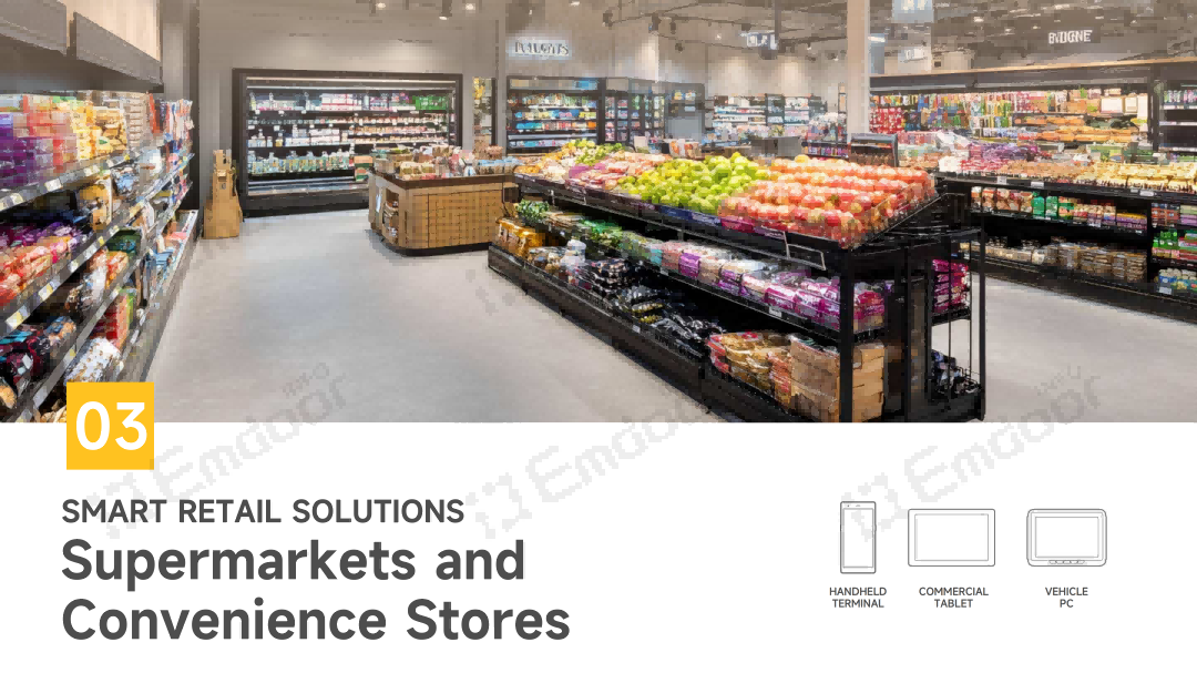 Informações do Emdoor Apresenta uma abrangente Solução Retail Inteligente tailored for the high-frequency, high-complexity environments of supermarkets E convenience stores