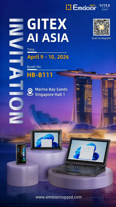 Informações do Emdoor rugged computing solutions booth overview
