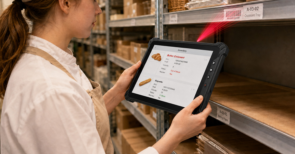 Armazém: Escolha por Scanning, Wi-Fi e fluxos de trabalho repetitivos Armazém: Escolha por Scanning, Wi-Fi e fluxos de trabalho repetitivos