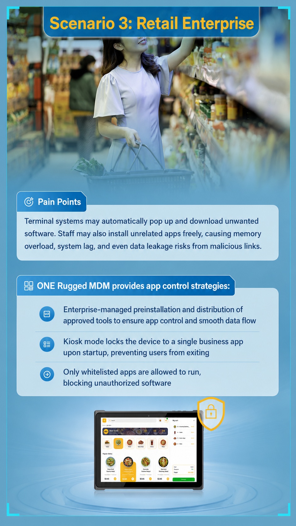 Emdoor robusto MDM for smart manufacturing and centralized eSOP distribution