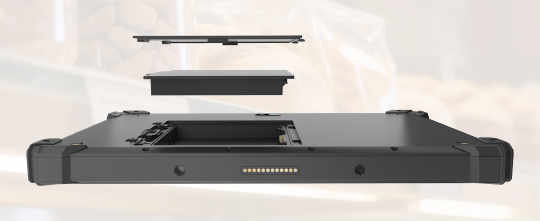 Windows tablet robusto battery and charging options for long work shifts