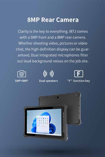 Clarity is the key to everything. l87J comes witha 5MP front and a 8MP rear camera. 