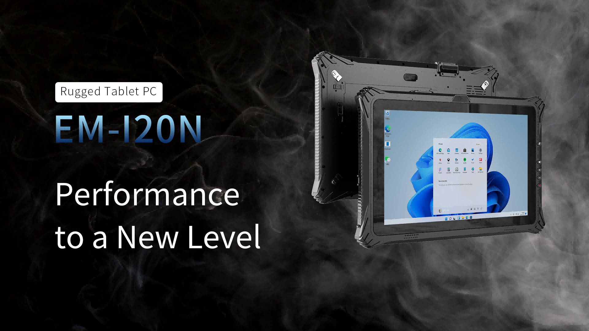 Rugged Tablet PC EM-I20N Performanceto a New Level