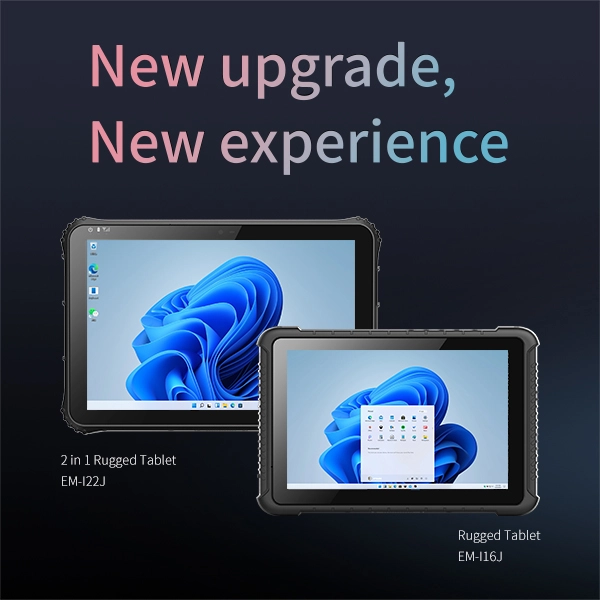 EMDOOR INFO anuncia dois novos tablets robustos do Windows 11