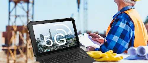 Tablet robusto para Android 5G mantém os trabalhadores móveis informados