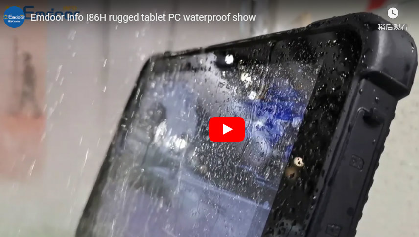 Emdoor Info I86h Robusto Tablet Pc À Prova D' Água Show