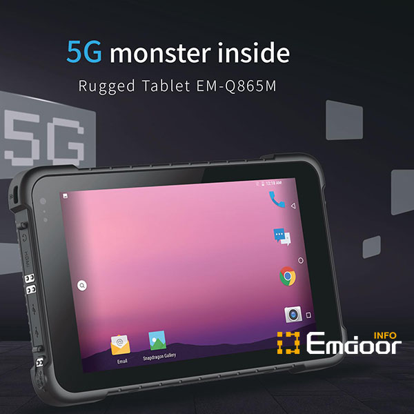 Novo tablet 5G robusto é oficialmente lançado