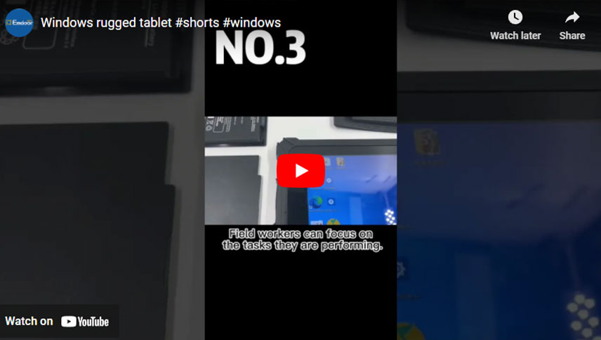 Tablet robusto do Windows
