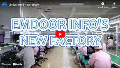 Nova fábrica da Emdoor Info